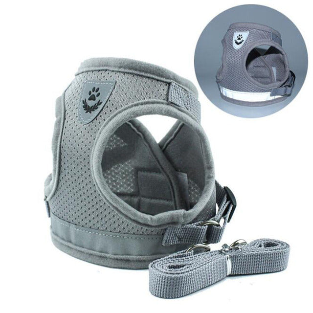 Reflective And Breathable Pet Harness - The Paw Father