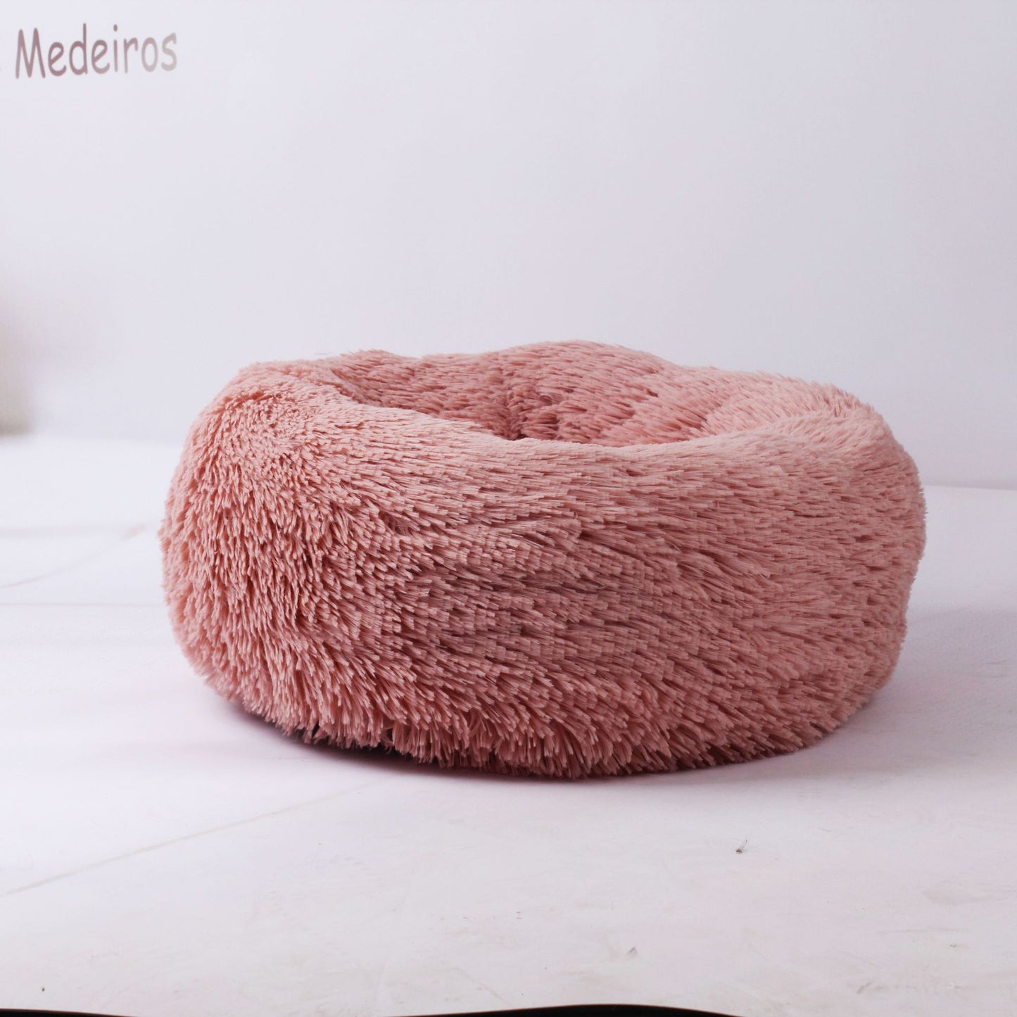 Small Round Plush Cat Puppy Beds - The Paw Father