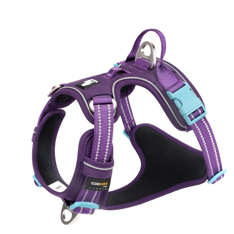 Pet Harness Reflective Hand Holding Rope - The Paw Father