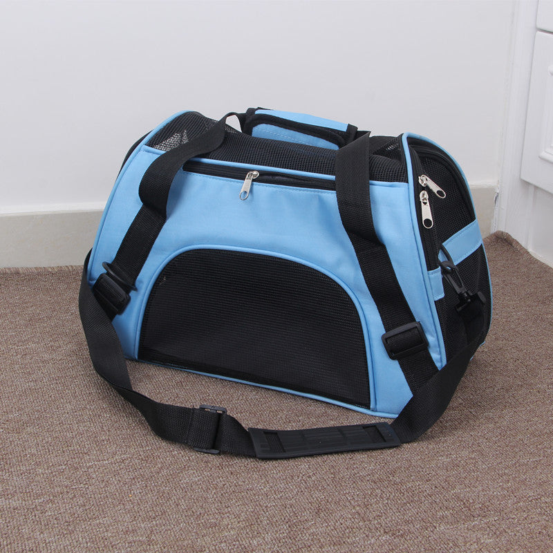 Portable Pet Mesh Carrier Bag - The Paw Father