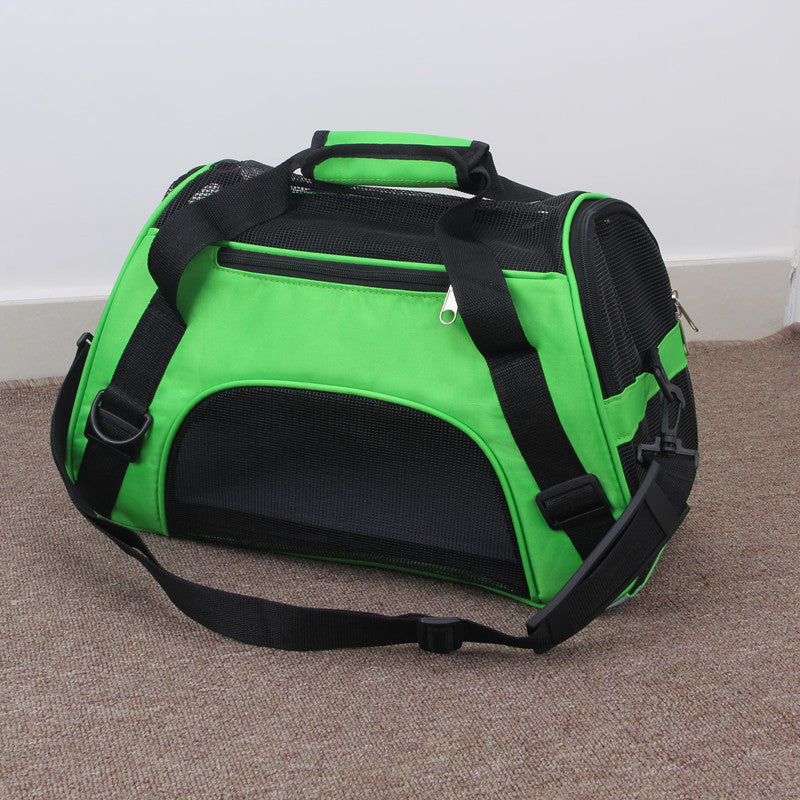 Portable Pet Mesh Carrier Bag - The Paw Father