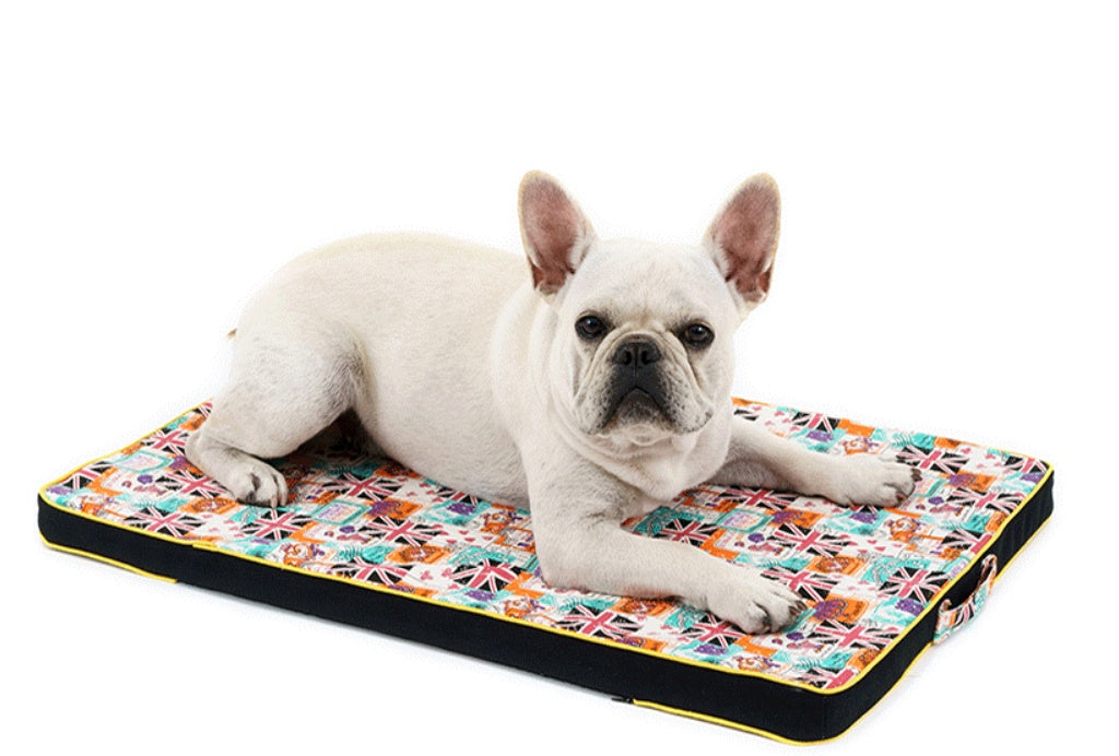 Thickened Pet Printing Canvas Dog Mats - The Paw Father