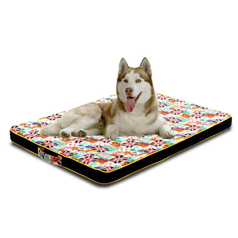 Thickened Pet Printing Canvas Dog Mats - The Paw Father