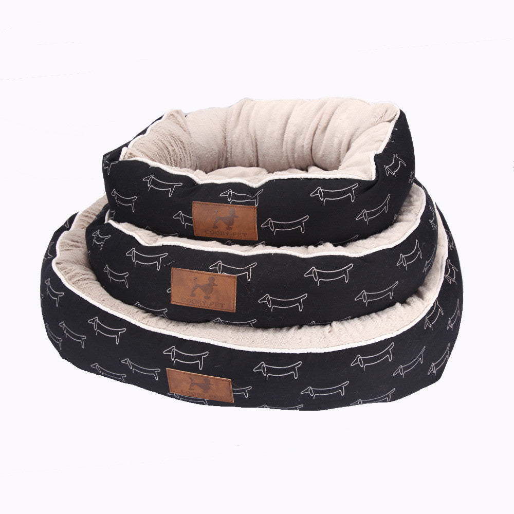 Round dog bed - The Paw Father