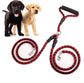 Double-Ended Traction Rope For Walking The Dog Hand-Double-Ended Traction Rope One Plus Two Leash Collar Pet Supplies Dog Collar