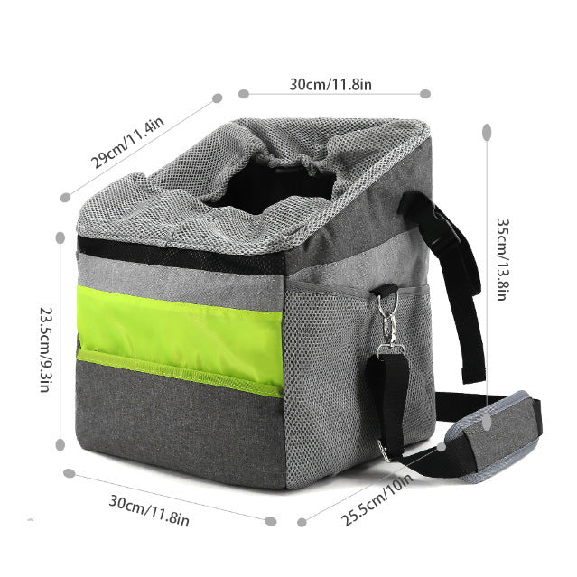 Pet bag bicycle basket pet bag