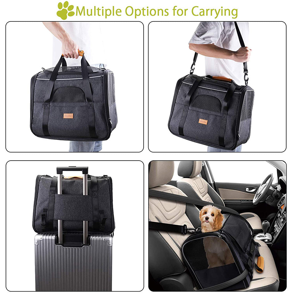 Soft Dog Carrier Foldable Portable Bag - The Paw Father