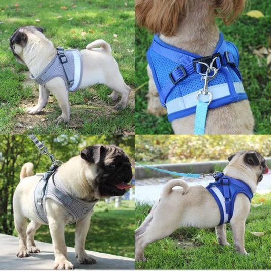 Reflective And Breathable Pet Harness - The Paw Father