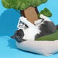 Pet Green Pine Tree Shape Cat Litter To Keep Warm Without Dropping Flakes