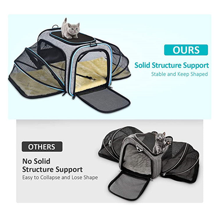 Expandable Foldable Soft Dog Carrier - The Paw Father